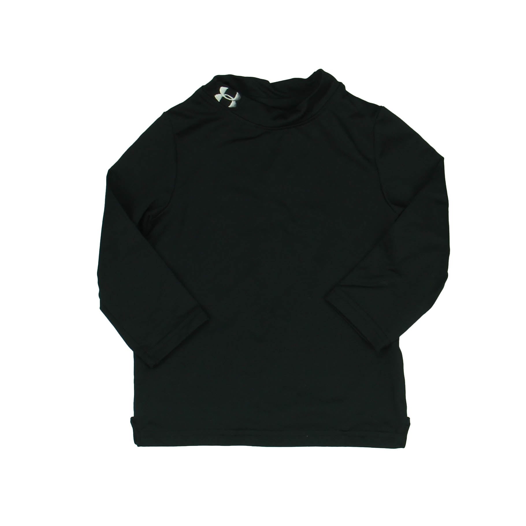 Under Armour Unisex Black Athletic Top Size: 12 Months Black