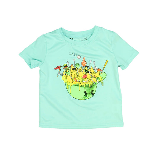 Under Armour Girls Mint | Taco Short Sleeve Shirt Size: 12 Months Mint | Taco