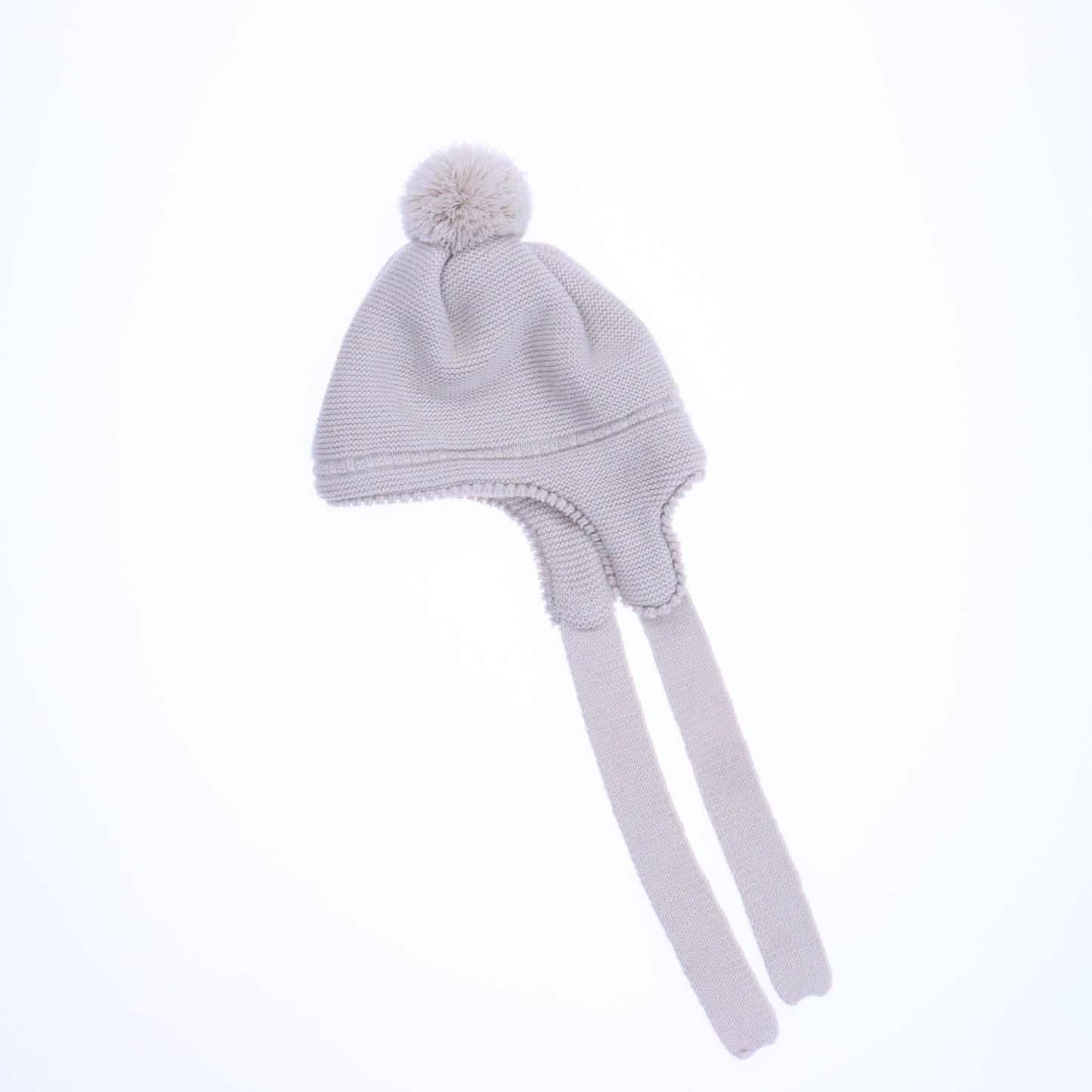 Unknown Brand Girls Tan Winter Hat Size: 0-12 Months