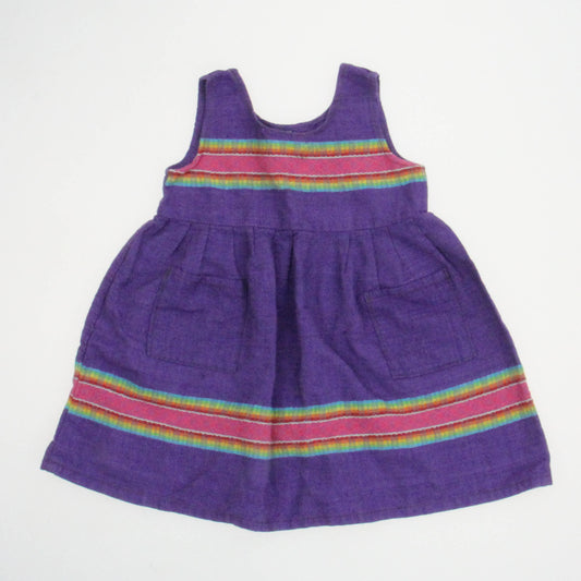 Unknown Brand Girls Purple Dress Size: 12-18 Months Purple