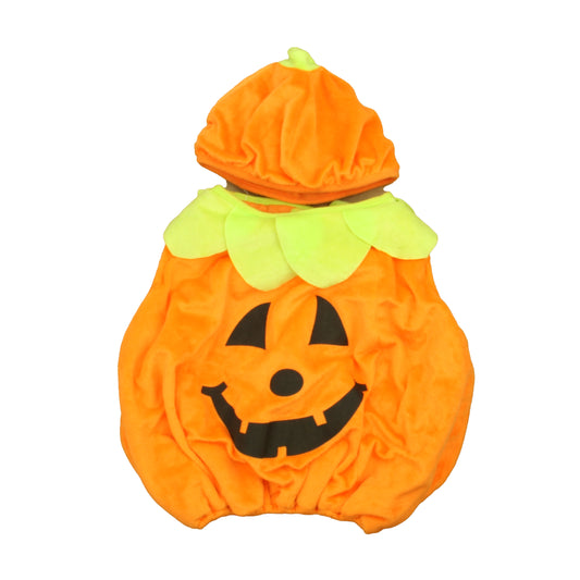 Unknown Brand Unisex Orange Pumpkin Costume Size: 12-24 Months