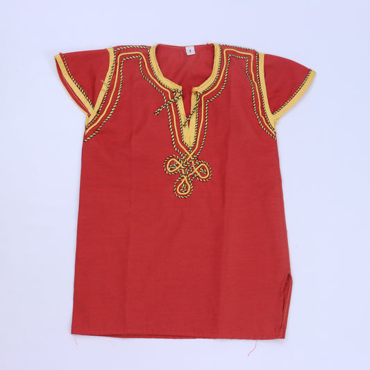 Unknown Brand Girls Red Dress Size: 12 Months Red
