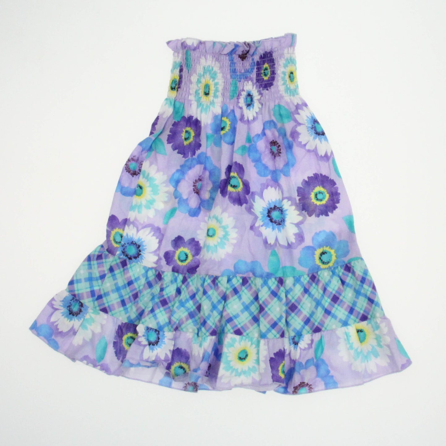 Unknown Brand Girls Purple | Floral Dress Size: 18-24 Months Purple | Floral