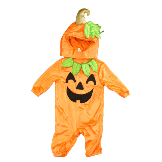 Unknown Brand Unisex Orange Pumpkin Costume Size: 3-6 Months Orange Pumpkin