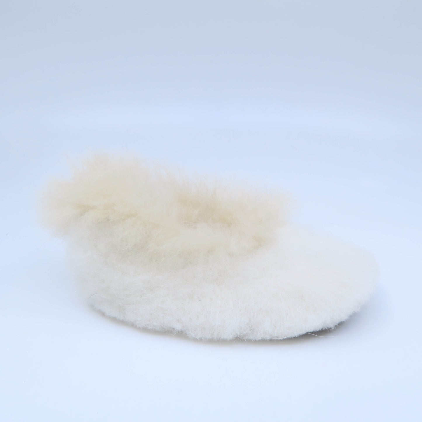 Unknown Brand Girls Ivory Booties Size: *3 Infant Ivory