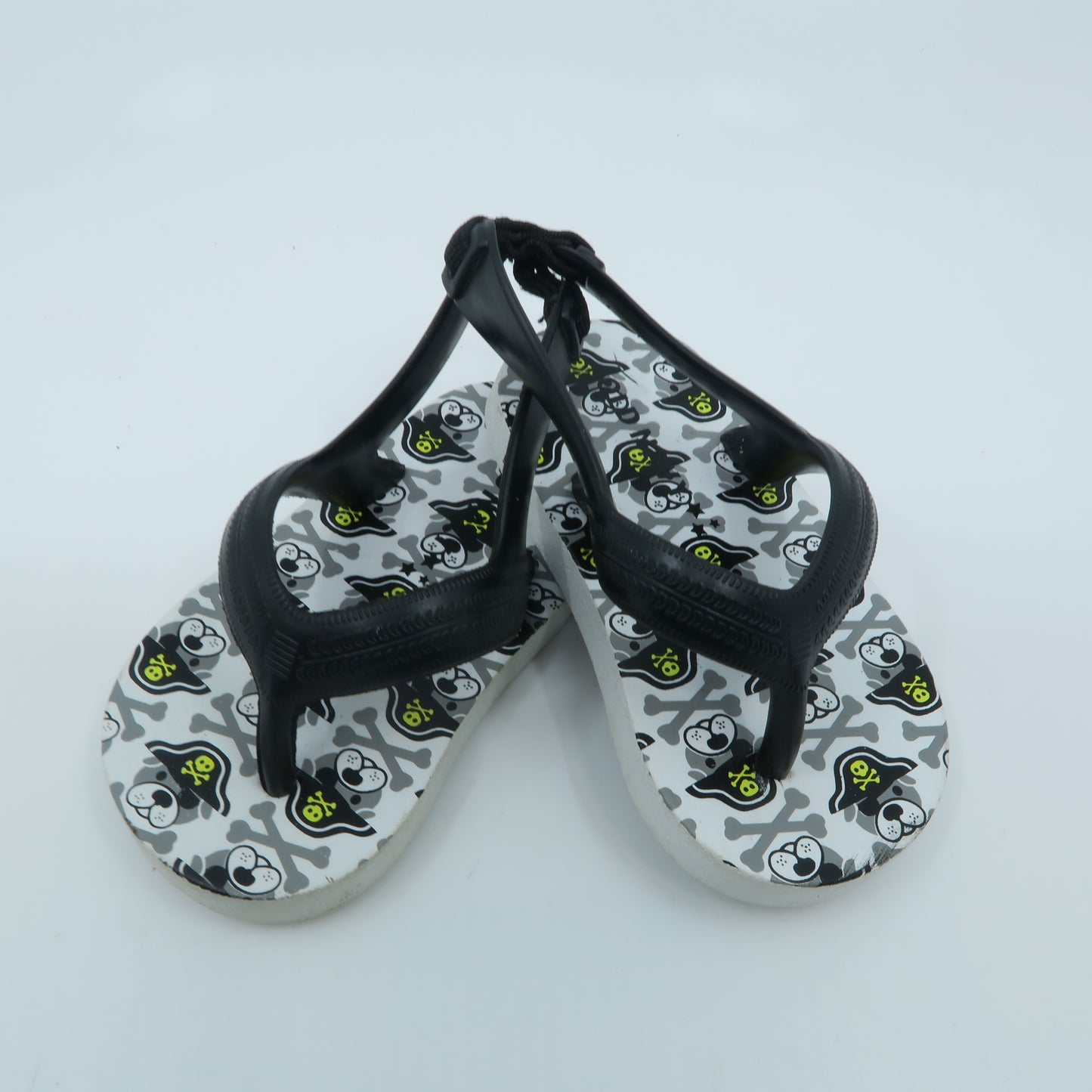 Unknown Brand Unisex Pirate Flip Flops Size: 3 Infant Pirate
