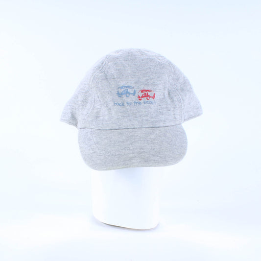 Unknown Brand Boys Grey Jersey Hat Size: 3-6 Months