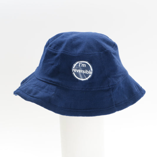 Unknown Brand Boys Blue Sun Hat Size: 6-12 Months Blue