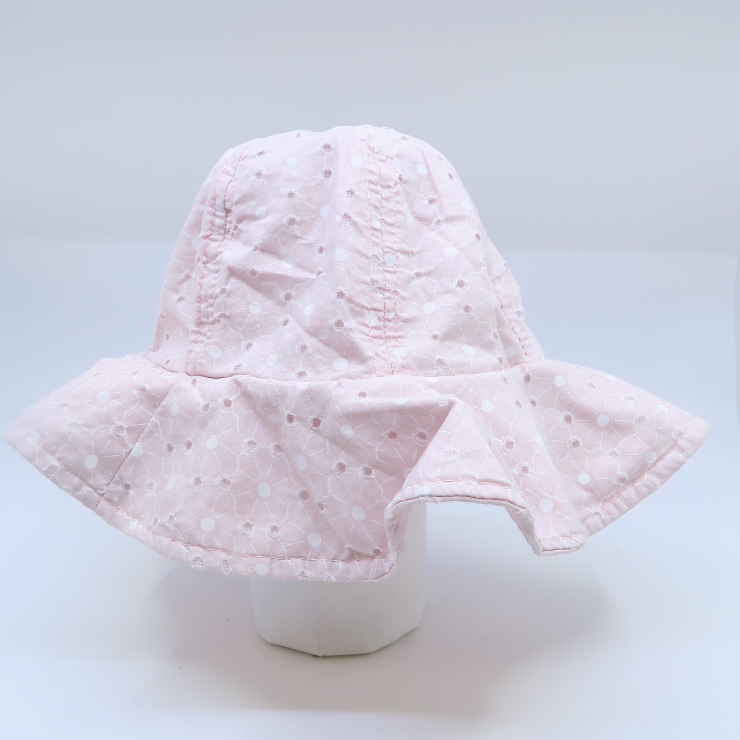 Unknown Brand Girls Pink Sun Hat Size: 6-12 Months Pink