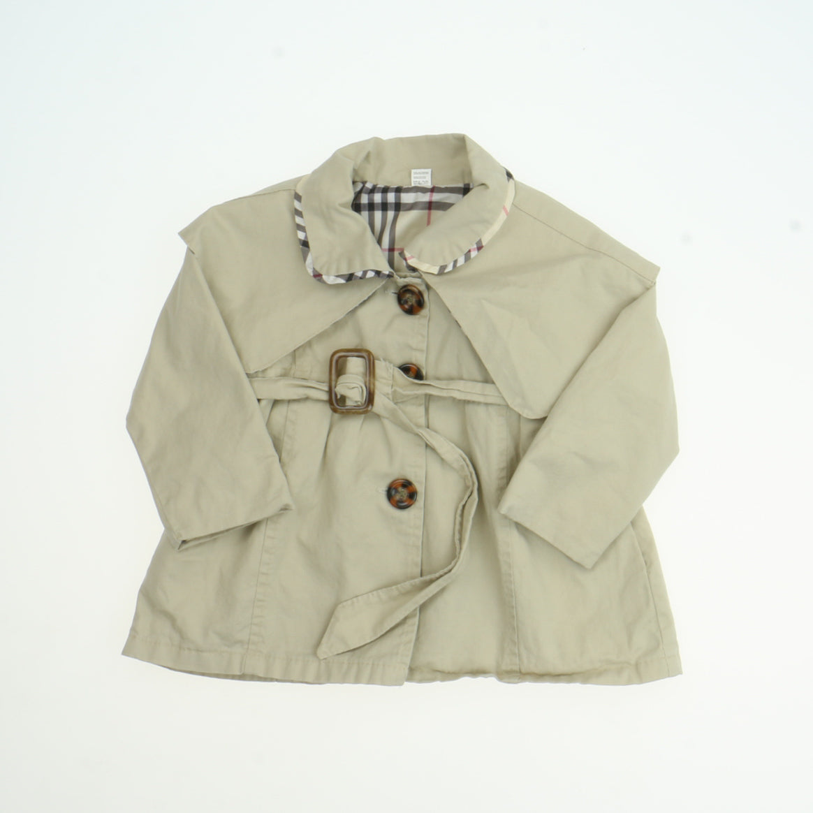 Unknown Brand Girls Tan Jacket Size: 6 Months Tan