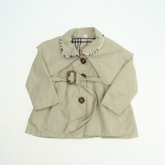 Unknown Brand Girls Tan Jacket Size: 6 Months Tan