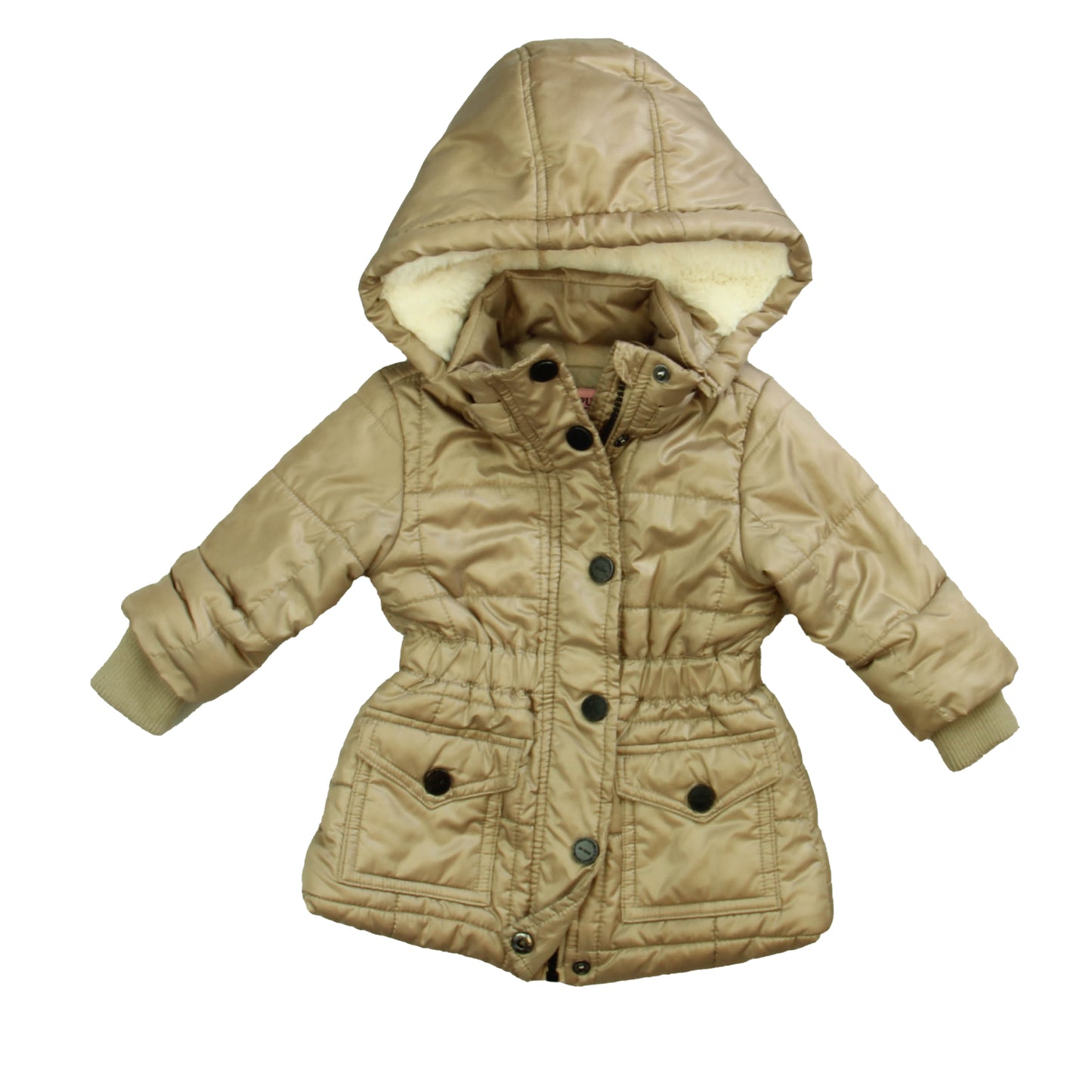 Urban Republic Girls Beige Winter Coat Size: 12 Months Beige
