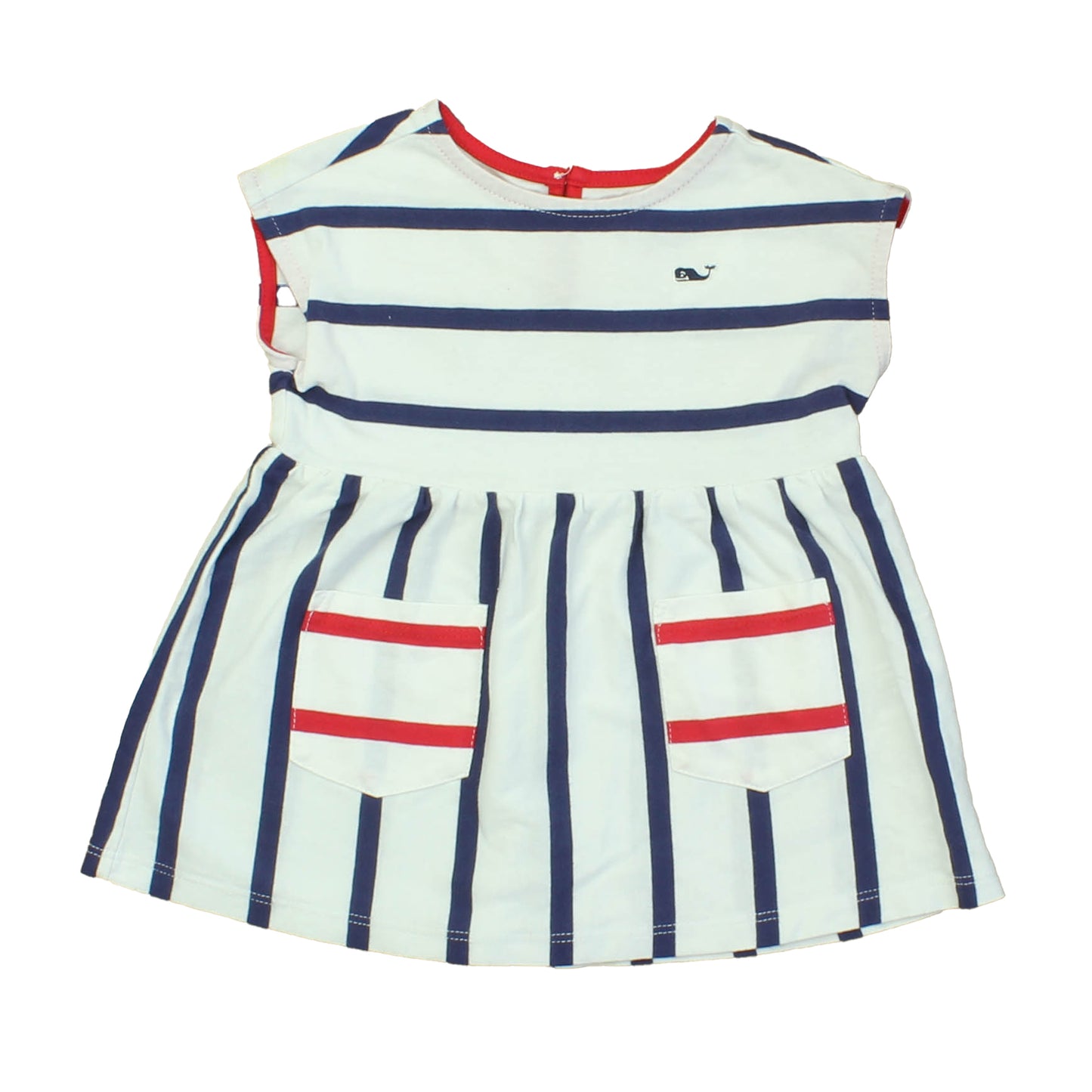 Vineyard Vines for Target Girls Red | White | Blue Dress Size: 3-6 Months Red | White | Blue