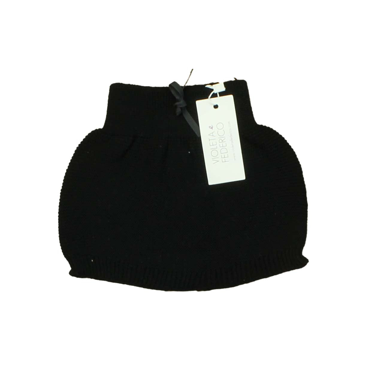 Violeta & Federico Unisex Black Shorts Size: 6 Months Black