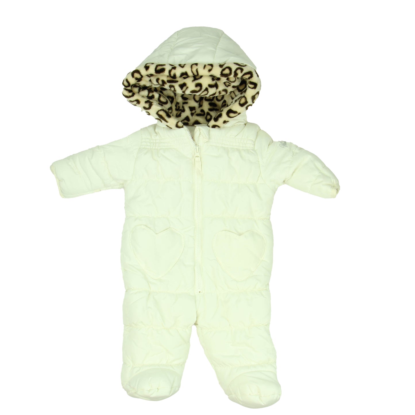 Weatherproof Girls Off-White Snowsuit Size: 3-6 Months Off-White