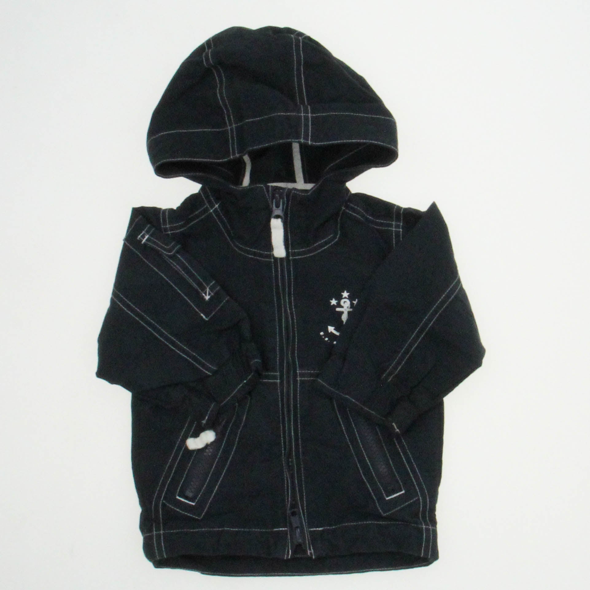 Wes & Willy Boys Navy Jacket Size: 6-12 Months Navy