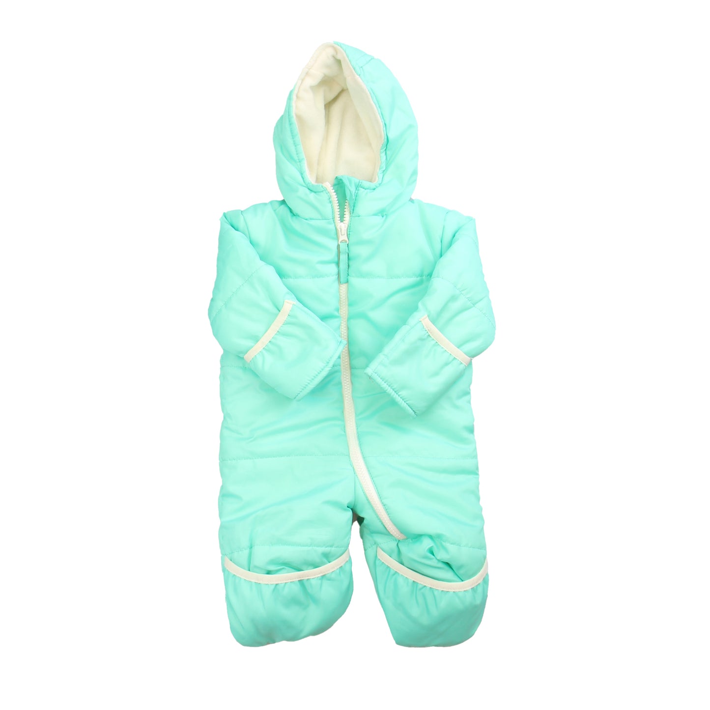 Wippette Kids Unisex Turquoise Snowsuit Size: 3-6 Months Turquoise