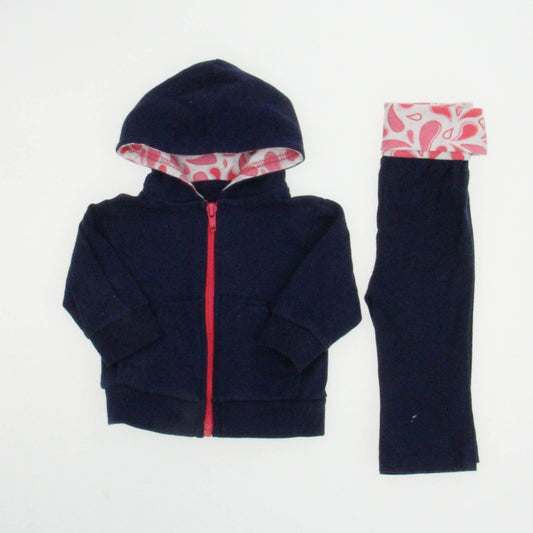 Yoga Sprout Girls Blue Apparel Sets Size: 0-3 Months Blue