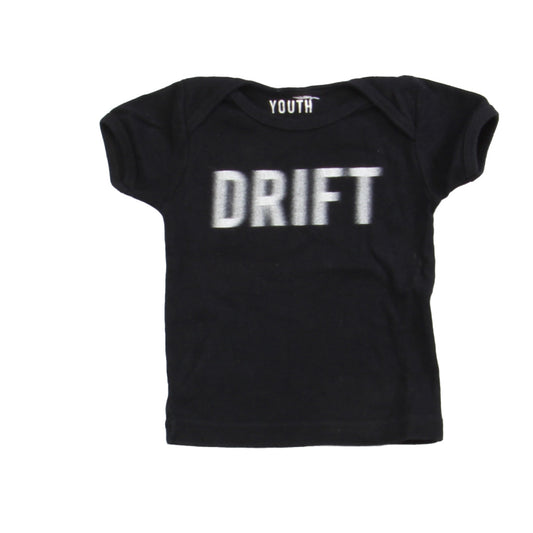 Youth Drift Boys Black | White T-Shirt Size: 6-12 Months Black | White