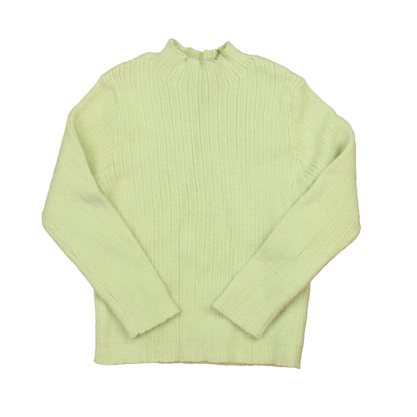 Zara Girls Green Sweater Size: 12-18 Months