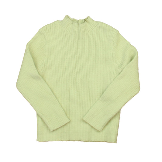 Zara Girls Green Sweater Size: 12-18 Months