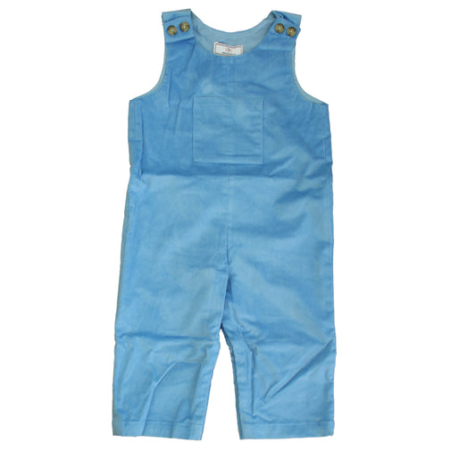 Classic Prep Boys Alaskan Blue Romper Size: 12-24 Months