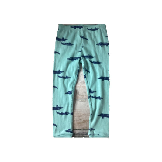 Carters Unisex alligators | Turquoise Pajamas Size: 3T alligators | Turquoise