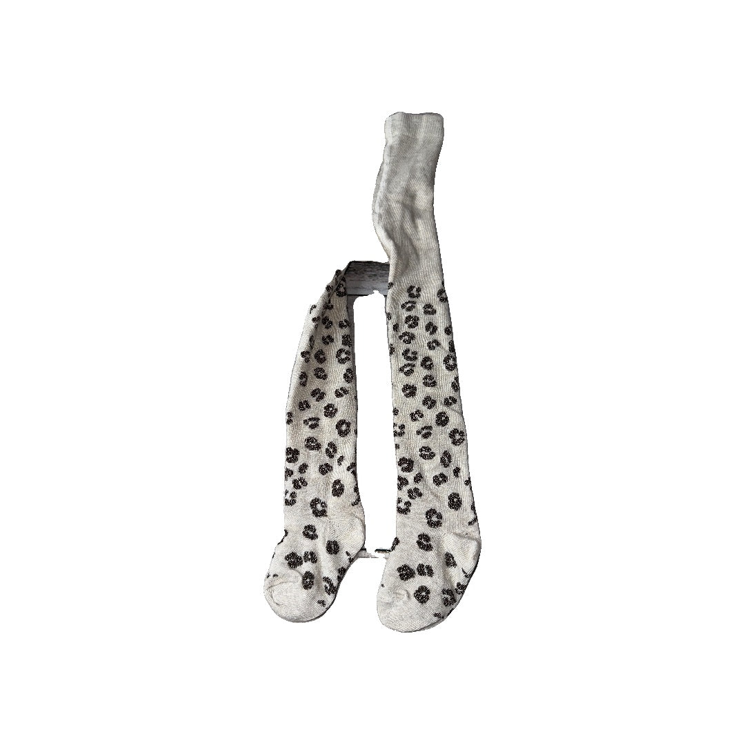 Unknown Girls Animal Print Leggings Size: 12-24 months Animal Print