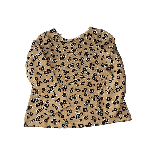 Cynthia Rowley Girls Animal Print Long Sleeve Shirt Size: 2T Animal Print