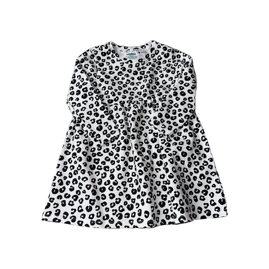 Mighty Goods Girls Animal Print Dress Size: 24 months Animal Print