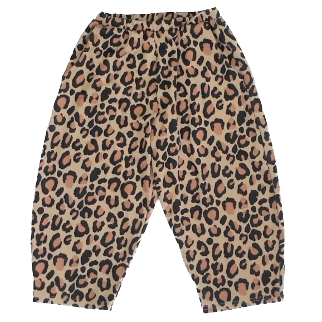 Next Girls Animal Print Casual Pants Size: 6-7 Years Animal Print