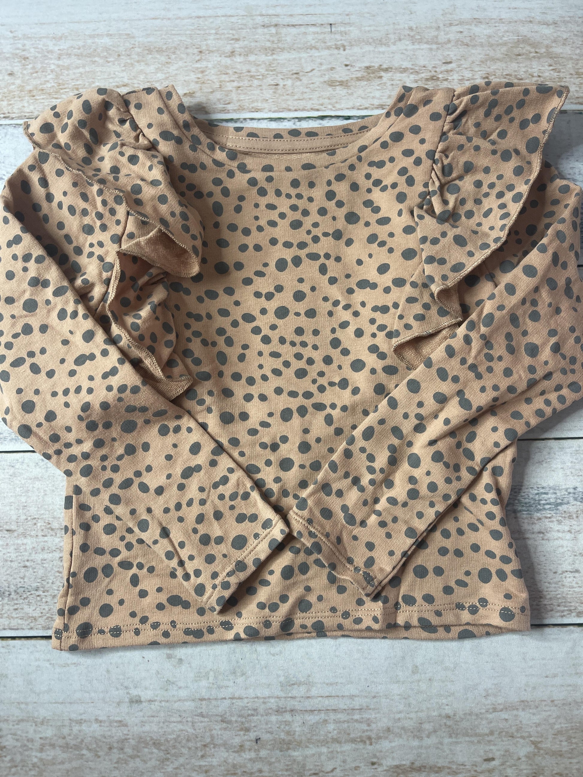 Grayson mini Girls Animal Print Long Sleeve T-Shirt Size: 5T Animal Print