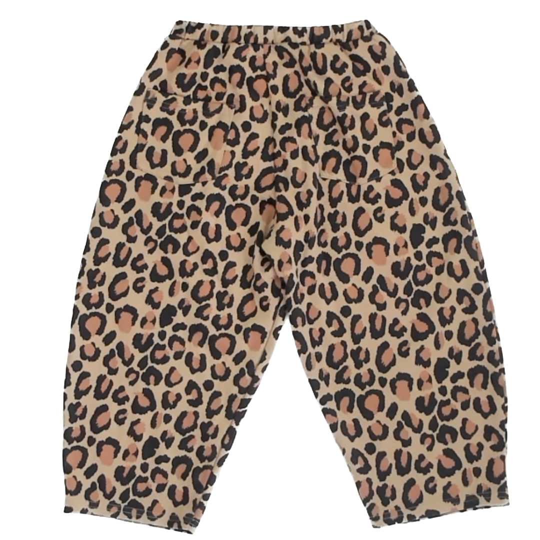 Next Girls Animal Print Casual Pants Size: 6-7 Years Animal Print