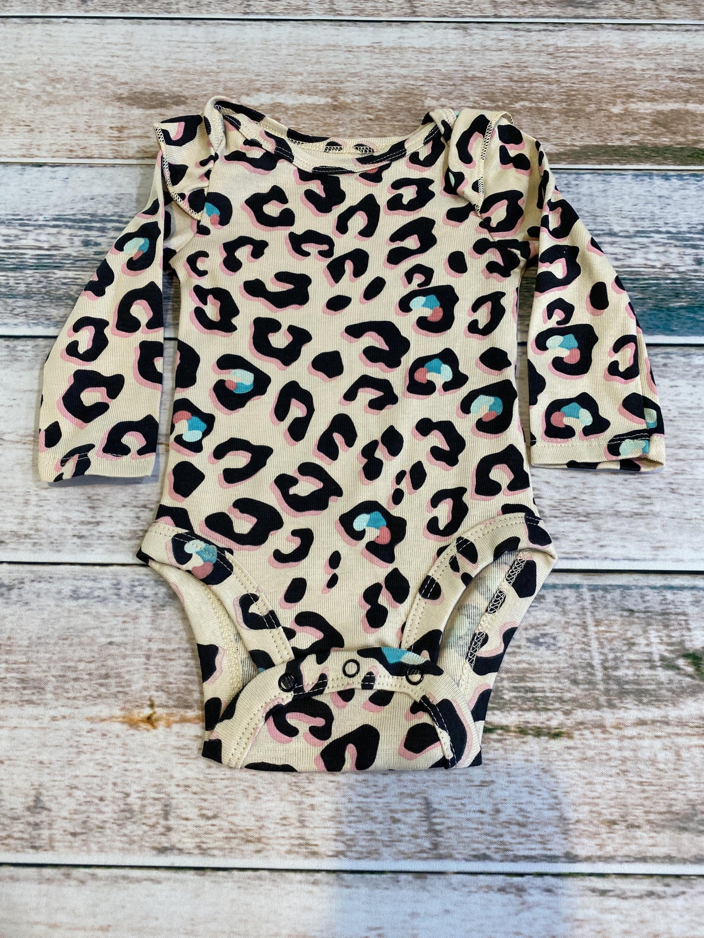 Lamaze Girls Animal Print Onesie Size: 3 months Animal Print