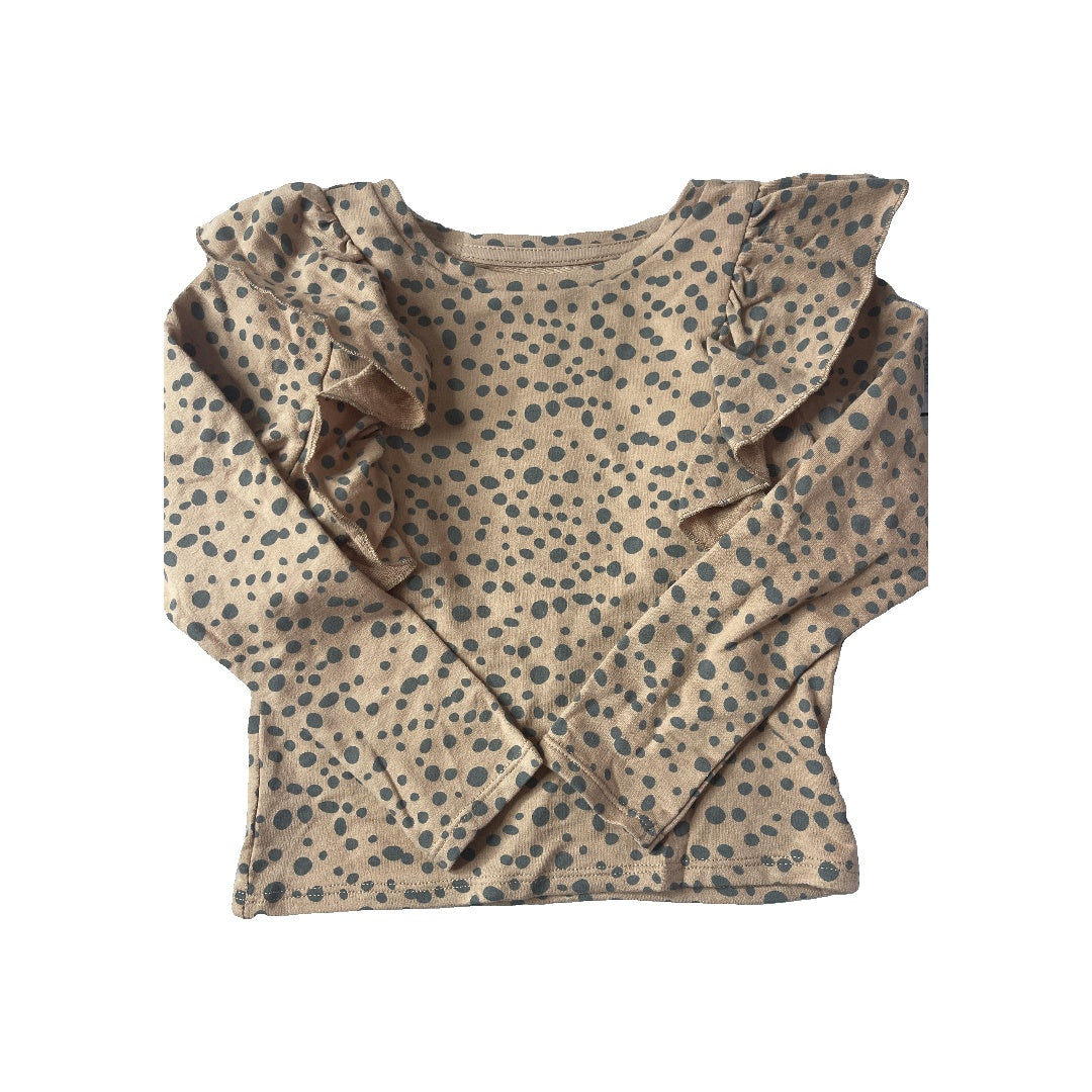 Grayson mini Girls Animal Print Long Sleeve T-Shirt Size: 5T Animal Print