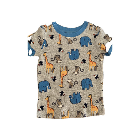 Little Me Boys animals Pajamas Size: 12M animals