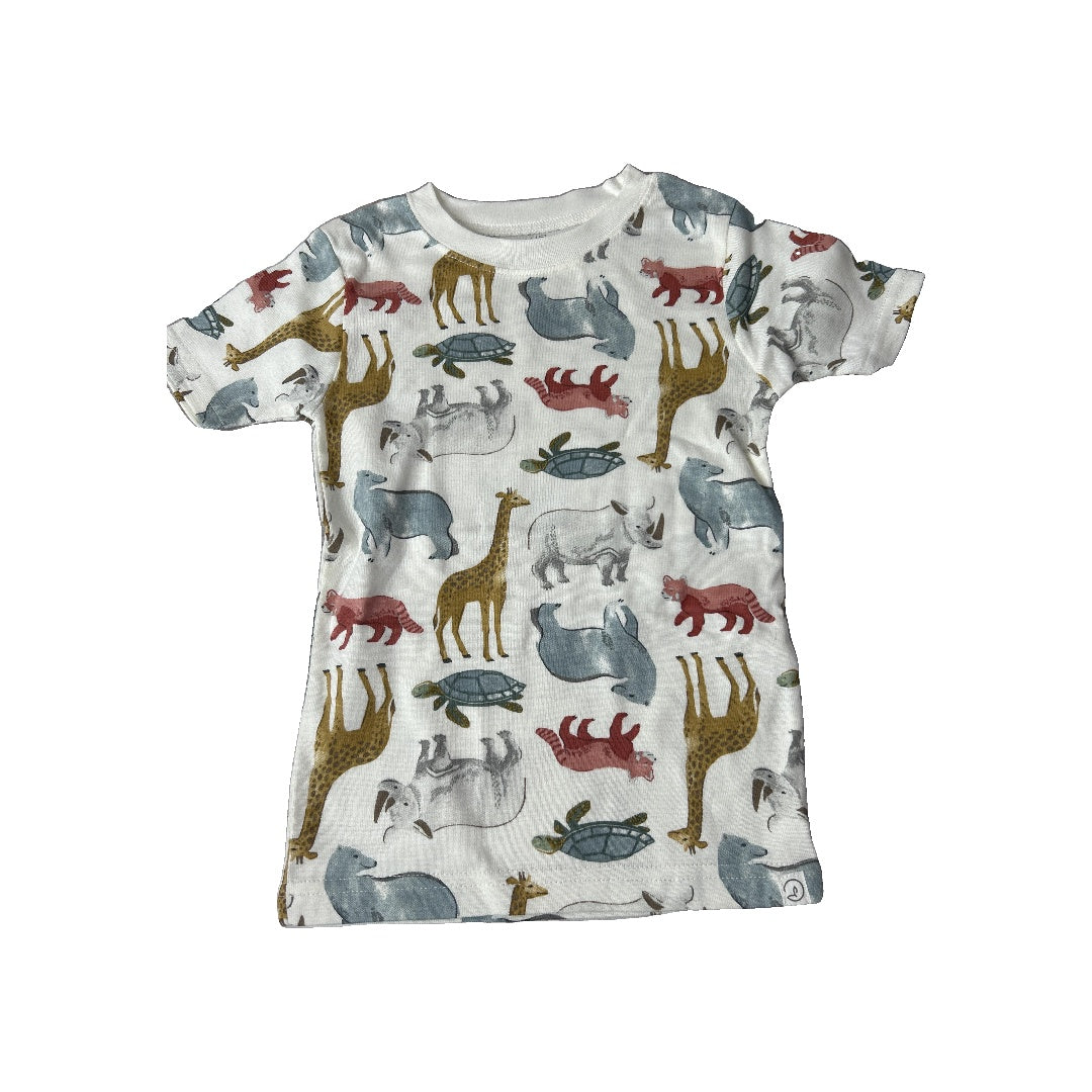 Unisex animals Pajamas Size: 4T animals