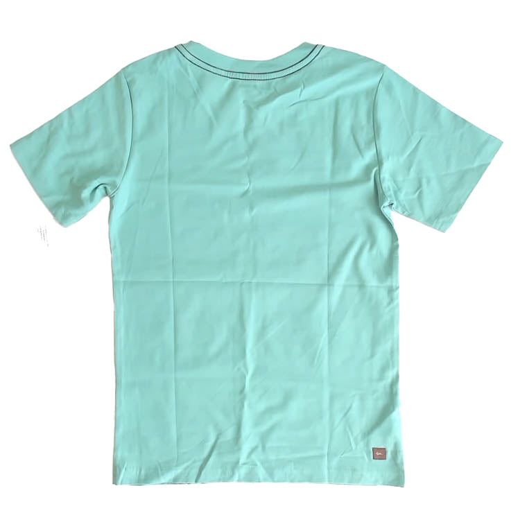 Tea Collection Boys Aqua Bicycles T-Shirt Size: 10 Years Aqua Bicycles