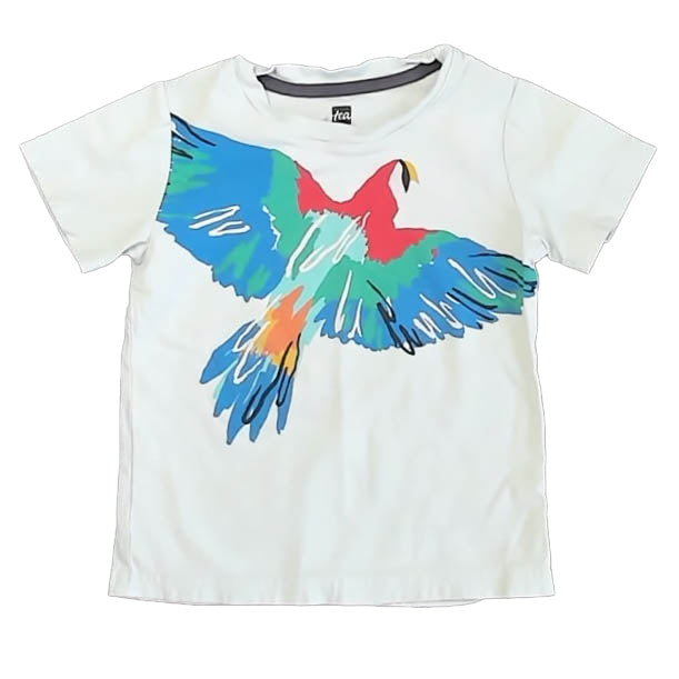 Tea Collection Boys Aqua Bird T-Shirt Size: 3T Aqua Bird