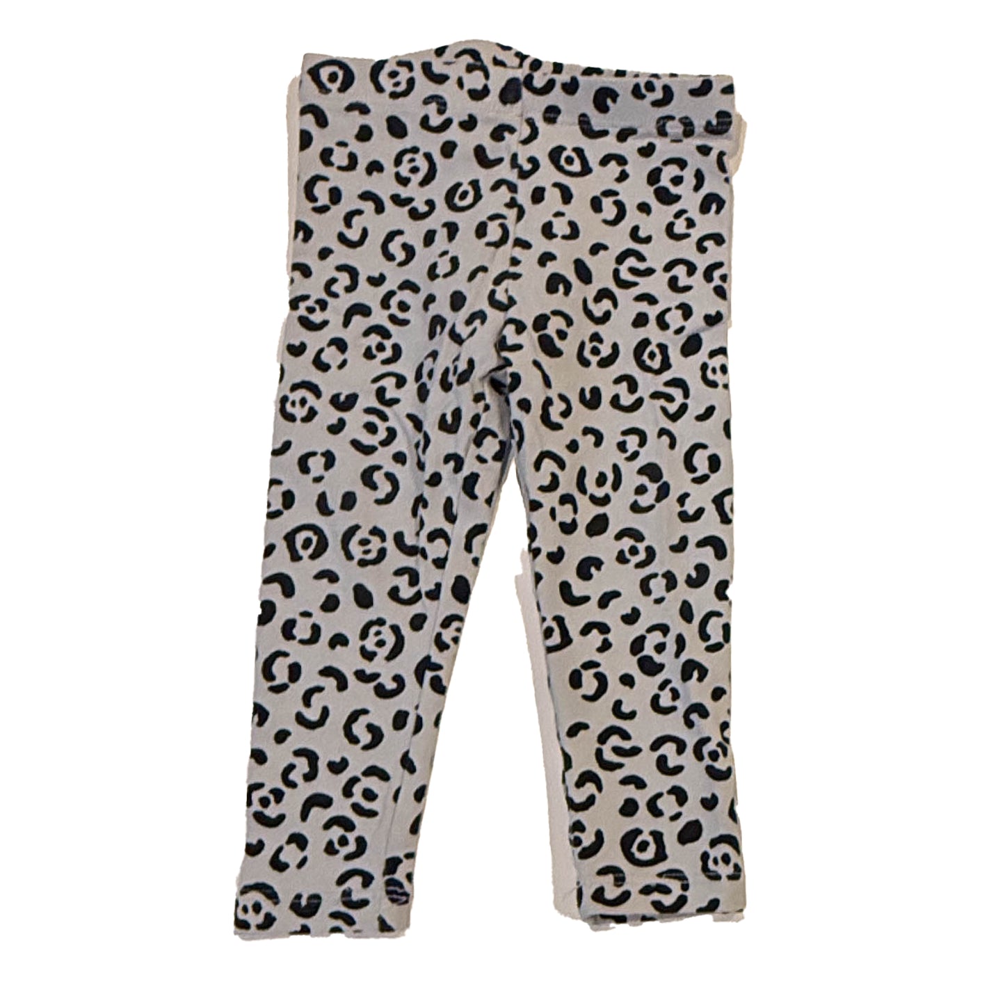 Tea Collection Girls Aqua Leopard Leggings Size: 6-9 Months Aqua Leopard