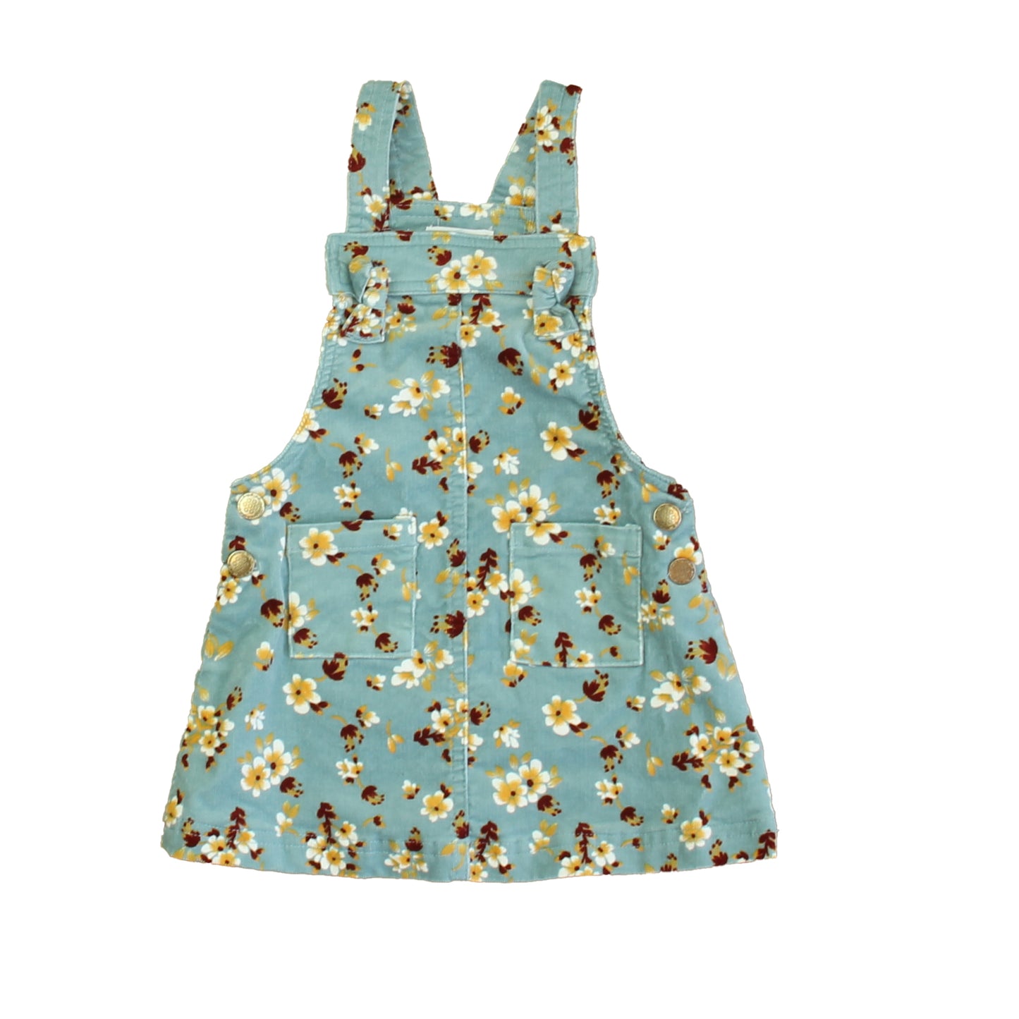 Tahari Girls Aqua | Maroon Floral Jumper Size: 18 Months Aqua | Maroon Floral