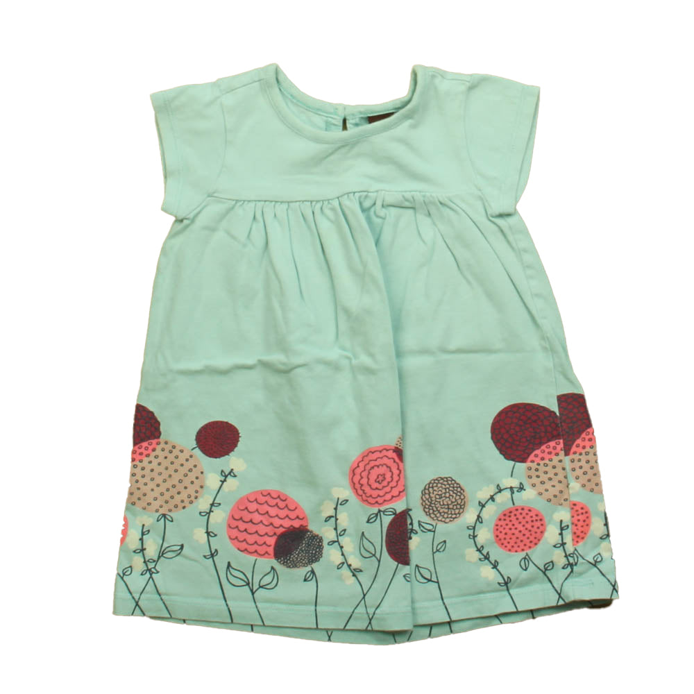 Tea Girls Aqua | Pink Dress Size: 18-24 Months Aqua | Pink