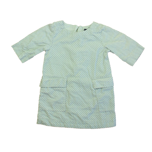Gap Girls Aqua Polka Dots Dress Size: 2T Aqua Polka Dots