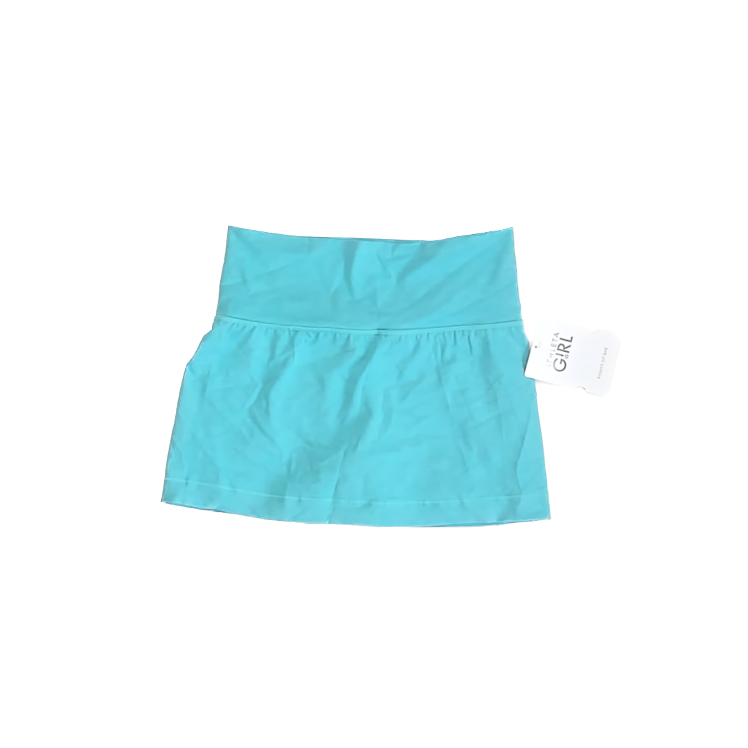 Athleta Girls Aqua Tennis Skirt Athletic Shorts Size: 14 Years Aqua Tennis Skirt