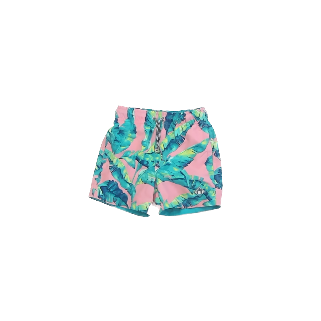 Cabanalife Boys Aqua Tropical Trunks Size: 3T Aqua Tropical