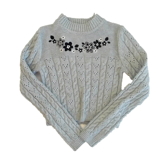 Forever 21 Girls Aqua Sweater Size: Junior Small Aqua