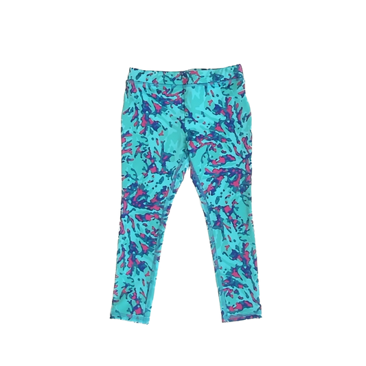 LL Bean Girls Aqua Athletic Pants Size: 4T Aqua