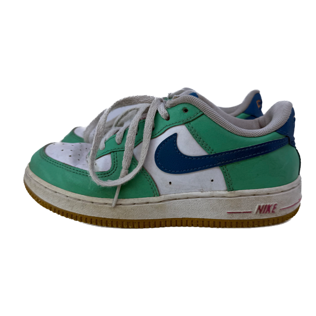 Nike Unisex Aqua Sneakers Size: Youth 2 Aqua