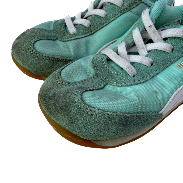 Puma Girls Aqua Sneakers Size: toddler 9 Aqua