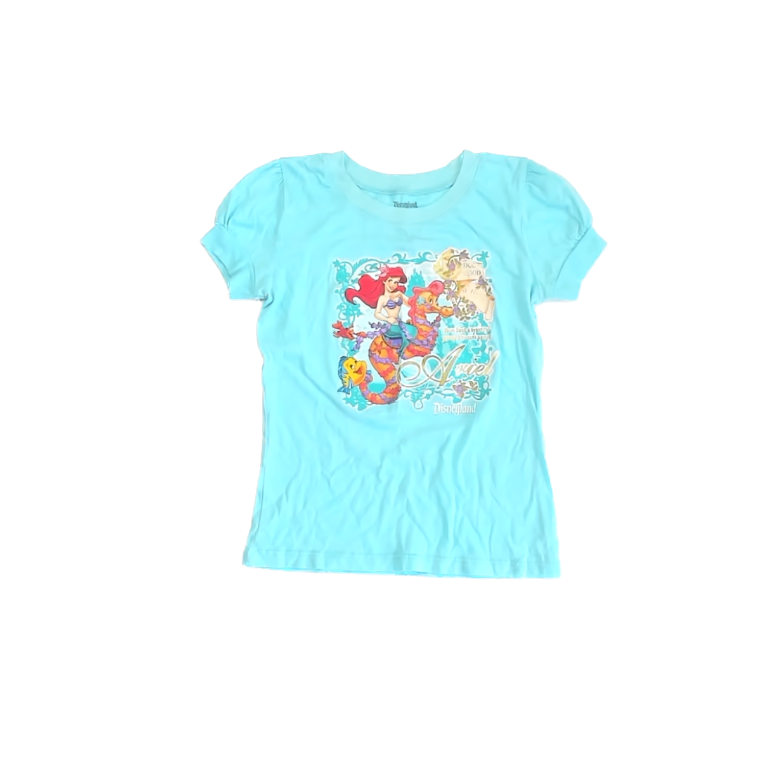 Disney Girls Aqua T-Shirt Size: 12-14 Years* Aqua